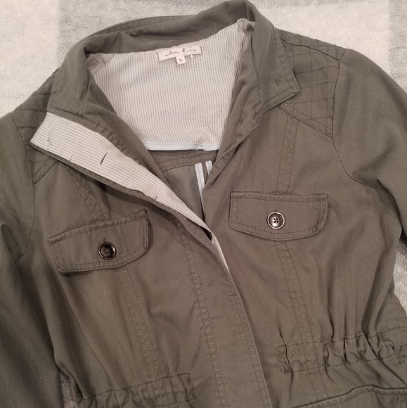 willow & clay. military jacket. - Picture 5 of 8